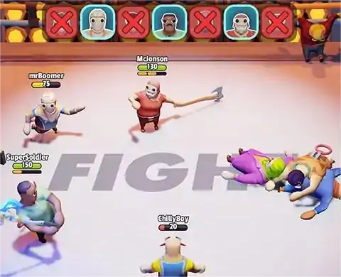 人类帮派一败涂地