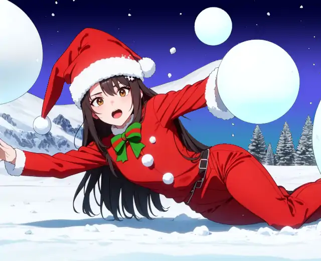 打雪仗（一起开火车）