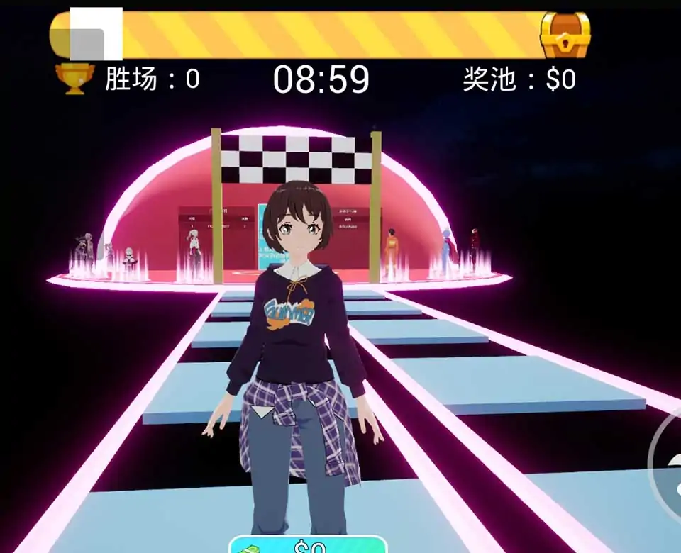 玻璃桥挑战赛