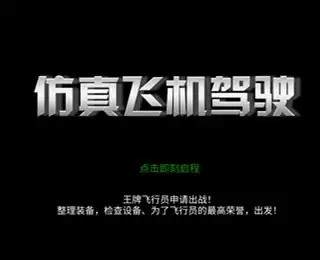 仿真飞机驾驶