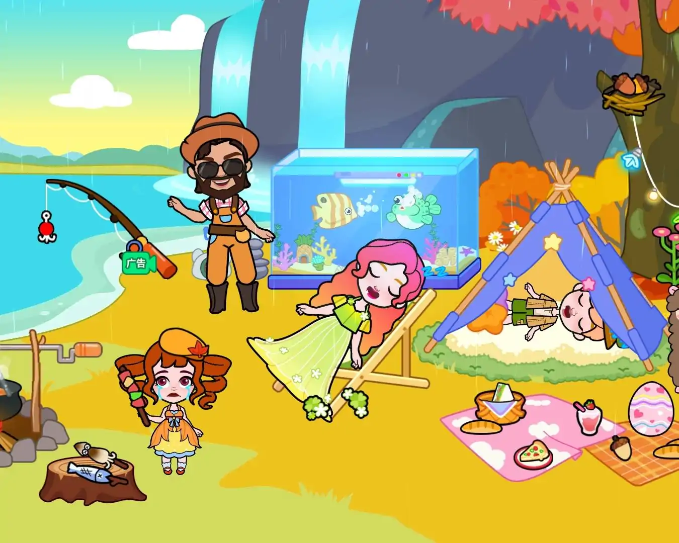 剪纸公主的冰雪世界