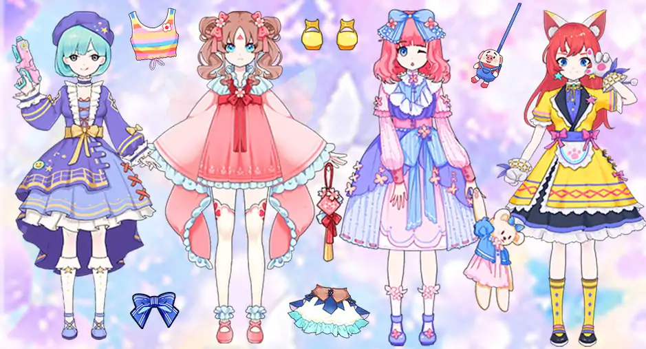 青春校园动漫少女