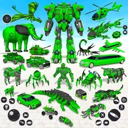 多机器人动物机器人游戏