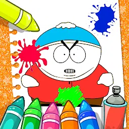 南方公园肯尼填色游戏