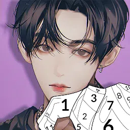 十七个数字绘画