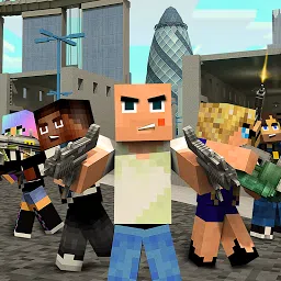 复古城市战争街区多人游戏