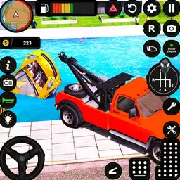 拖车汽车修理工3D