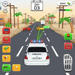 警察追逐交通警察游戏PoliceSimulator3D