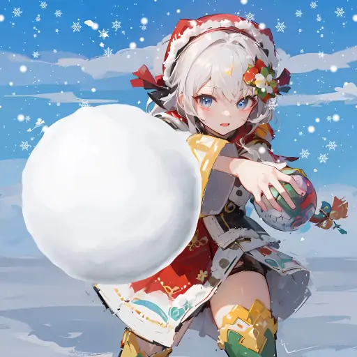 打雪仗（一起开火车）