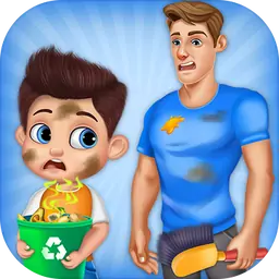 爸爸的帮手乐趣