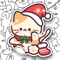 彩色贴纸：填色游戏