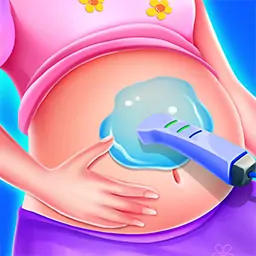 孕妇妈妈和双胞胎新生宝贝护理