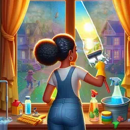 凌乱的家庭清洁游戏