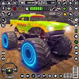 德比怪物卡车特技游戏