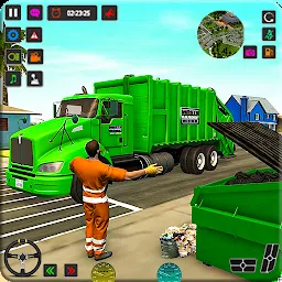 城市废物卡车驾驶游戏