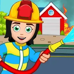 我的消防员孩子消防车