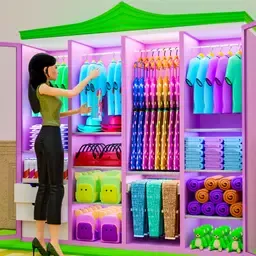 填充衣柜整理器3D