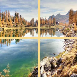 块拼图自然图像