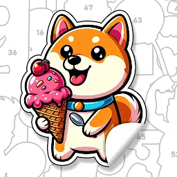 贴纸号码簿幸福游戏