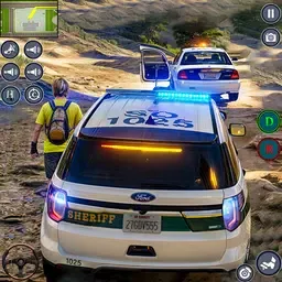 警车游戏3D模拟器