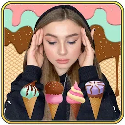 戴安娜王妃-彩虹冰淇淋