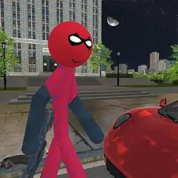 大火柴人绳索英雄游戏