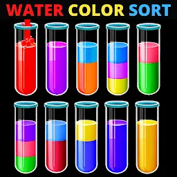 色彩缤纷的水游戏