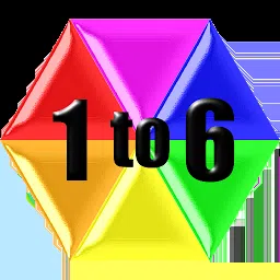1到6-数字和颜色游戏
