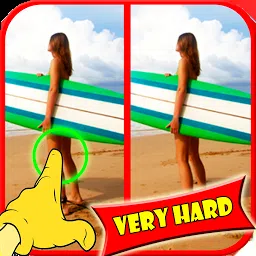 找到差异游戏女性