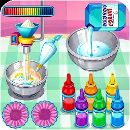 甜筒冰淇淋：厨房游戏