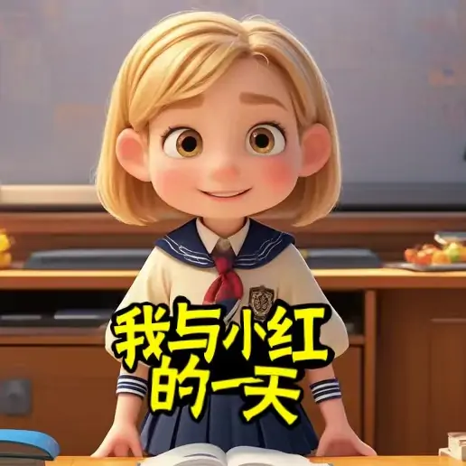 我与小红的一天