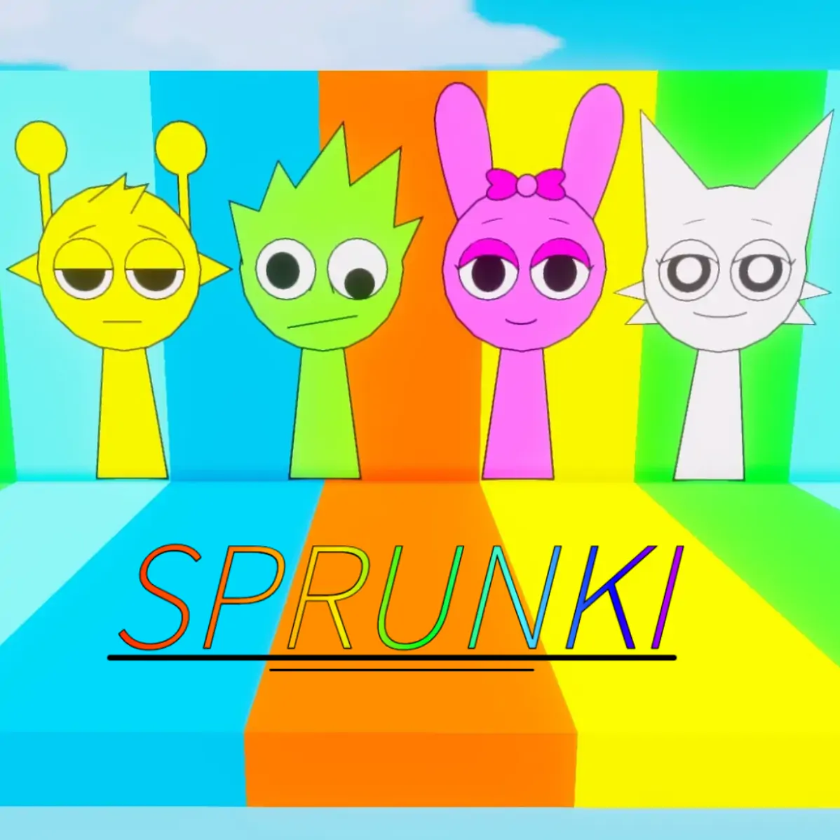 节奏盒子Sprunki跑酷