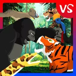 大猩猩大战丛林动物