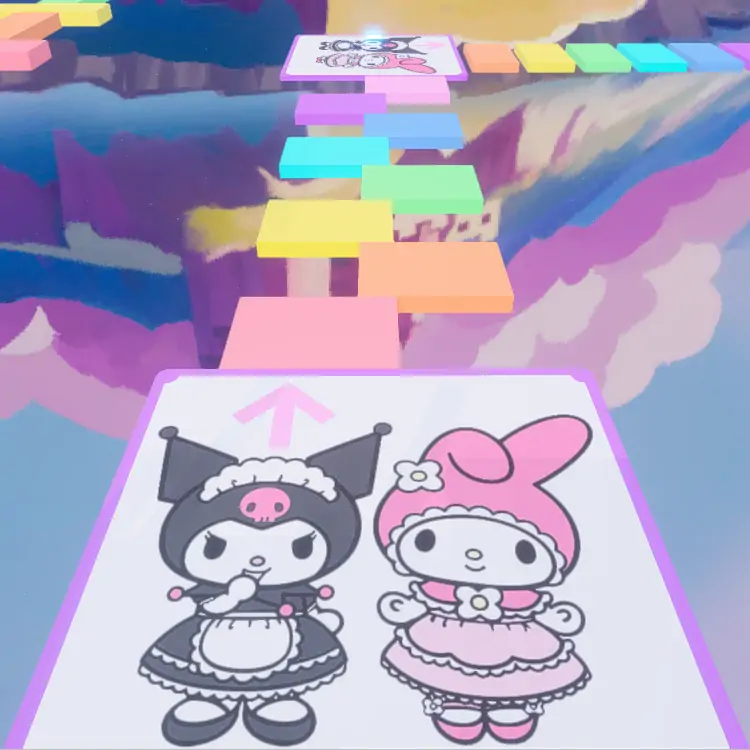 美乐蒂和库洛米换装跑酷