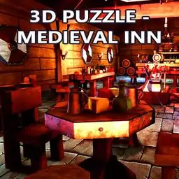 3D PUZZLE - Medieval Inn