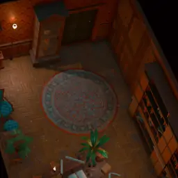 Hidden Old House Top-Down 3D