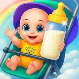 保姆日托游戏&婴儿护理和打扮