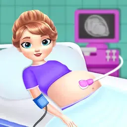 新生儿漂亮的公主护理