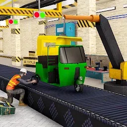 在这里父亲：自动rickshav打造天然气