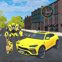 超级车机器人变换未来派Supercar