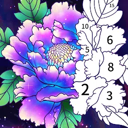 Hola颜色-按数字绘画