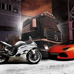 摩托车汽车-拖车