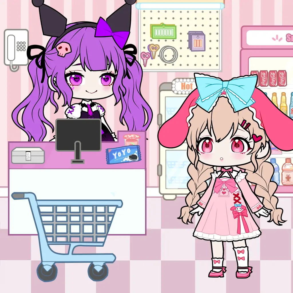 优优的娃娃装扮小屋