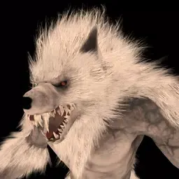 邪恶的恐怖怪物