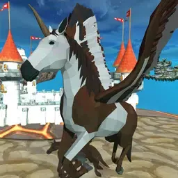 飞行独角兽飞马游戏3D