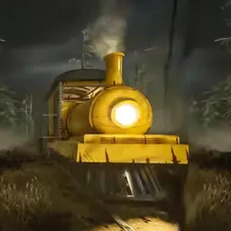 可怕的火车隐藏逃生游戏