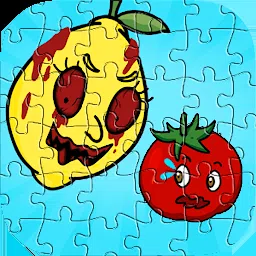 可怕的水果拼图柠檬小姐