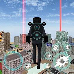 监控人大战马桶人开放世界