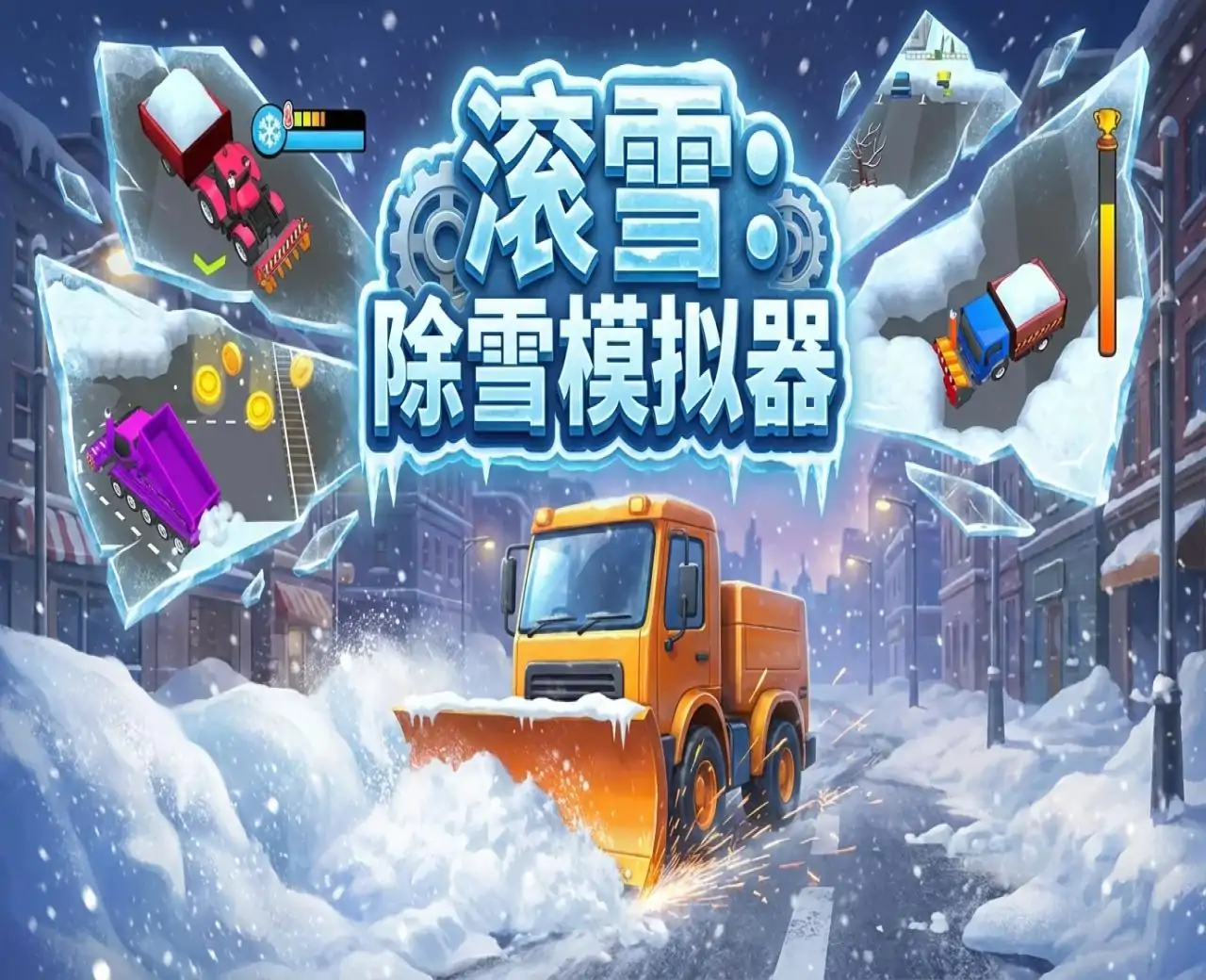 滚雪:除雪模拟器