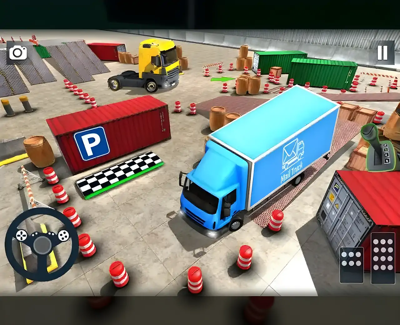 2020年新卡车停车：硬卡车停车游戏